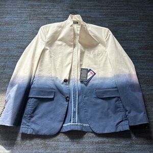 Brand new white and blue Murano blazer.